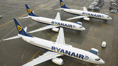 Ryanair rotayı Türkiye'ye çevirdi