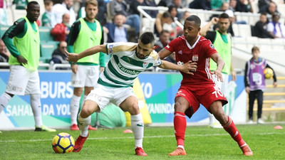 Bursaspor, Sivasspor'u tek golle devirdi