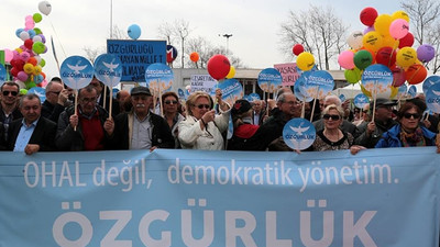 CHP'den OHAL protestosu