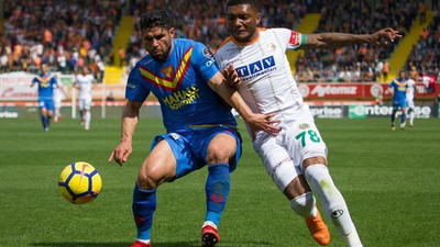 Aytemiz Alanyaspor ile Göztepe berabere kaldı