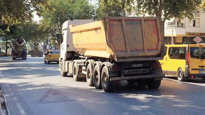 Hafriyat kamyonları için yeni düzenleme
