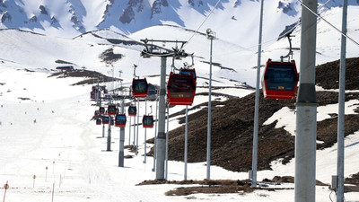 Erciyes'te kayak sezonu uzadı