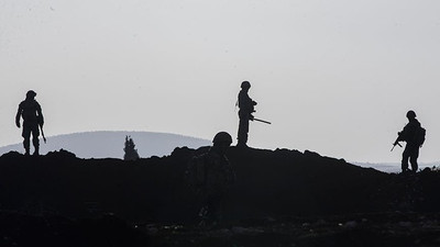 Afrin'de şehit olan askerlerin naaşlarına ulaşıldı