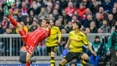 Bayern Münih'ten Borussia Dortmund'a 6 gol