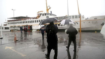 İstanbul'da sağanak etkili oluyor