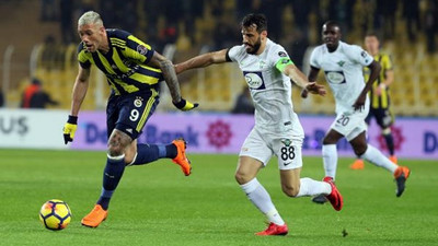 Fenerbahçe kendi sahasında kaybetti