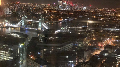 Sana bir gökdelenden de baktım güzel Londra…