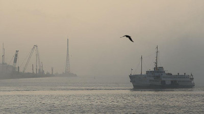 İstanbul'da bazı vapur seferleri iptal edildi