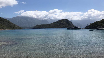 Fethiye'de dalış teknesi battı