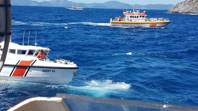 Fethiye'de dalış teknesi battı