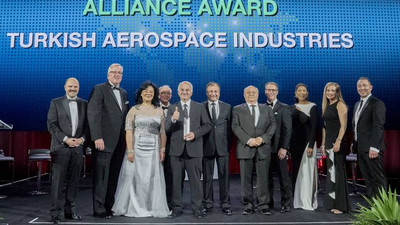 Boeing'den TAI'ye ödül
