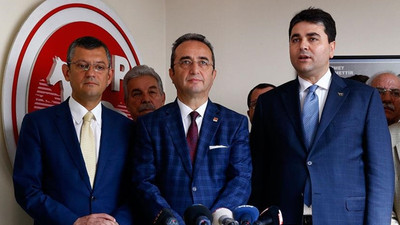 CHP heyeti, DP Genel Başkanı Uysal ile görüştü