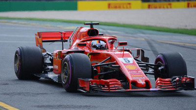 Bahreyn'de pole pozisyonu Vettel'in