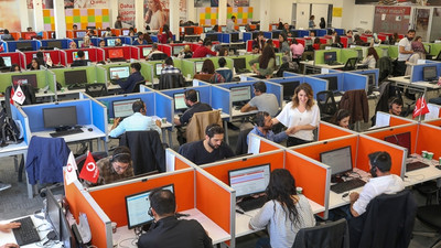 Çağrı merkezi 500 gence ekmek kapısı oldu