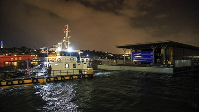 Karaköy yeni iskelesine kavuştu
