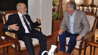 Karamollaoğlu ile İnce bir araya geldi
