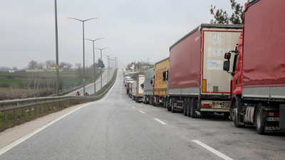 440 TIR Kapıkule'de bekliyor