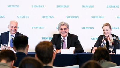 Siemens 'dijital ipek yolu' oluşturuyor