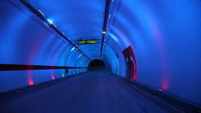 Ovit Tüneli açıldı