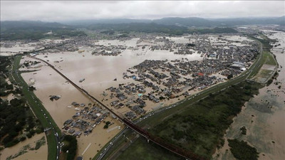 Japonya'daki selde ölenlerin sayısı 222'ye yükseldi