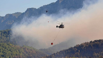 Antalya'da orman yangını
