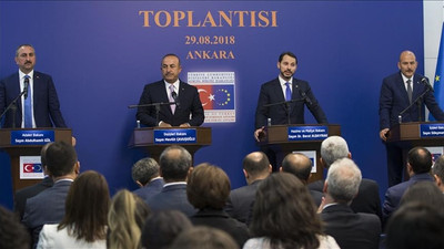 Reform Eylem Grubu Bildirisi'nde AB mesajı