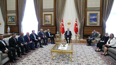 Erdoğan, TOBB heyetini kabul etti