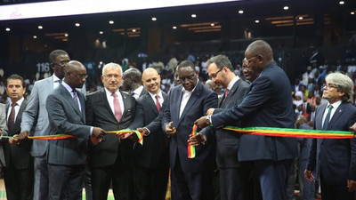 Eximbank'ın finanse ettiği Dakar Arena açıldı