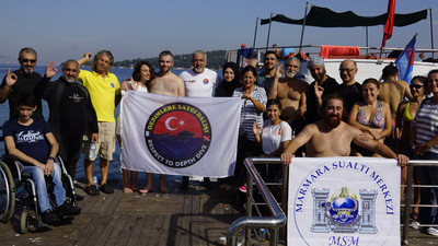 Trafik mağdurlarından derinlere saygı dalışı!