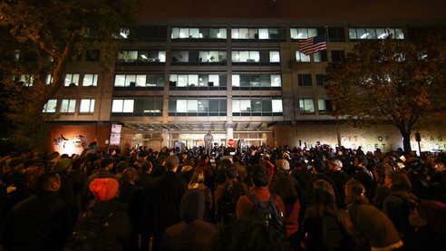 Polise protesto