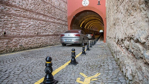 Beylerbeyi Sarayı Tüneli yenileniyor