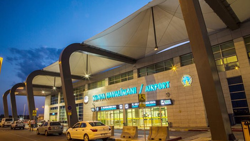 Konya Havalimanı'na bakanlık desteği
