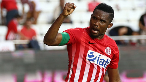 Samuel Eto'o imzayı attı