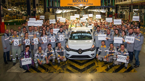 Oyak Renault, üretim rekorları kırdı