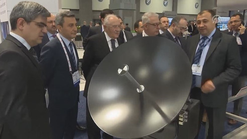 Türk uyduları Washington'da görücüye çıktı