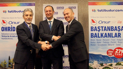 Onur Air Makedonya'nın tatil beldesine uçacak