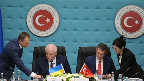 Ukrayna ile 11. anlaşma imzalandı