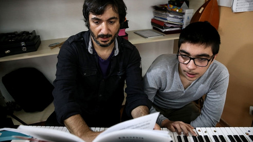 "Bağcılarlı Chopin"in notalarla dansı