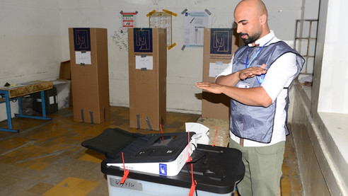 Irak'ta oy verme işlemi sona erdi