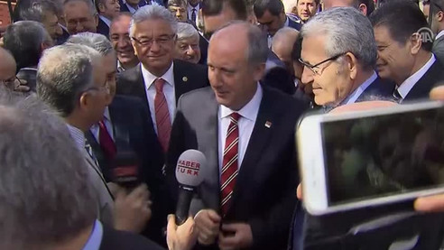 İnce "Dün mesajı vermiştim 'Gel-İnce'"