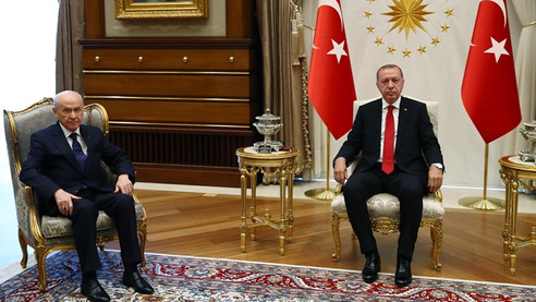 Beştepe'de 'Cumhur İttifakı' zirvesi