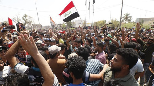 Irak'ta gösteriler devam ediyor