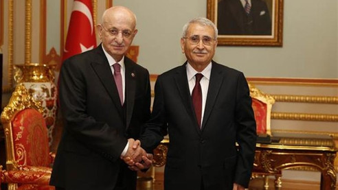 TBMM Başkanı Kahraman, görevini devretti