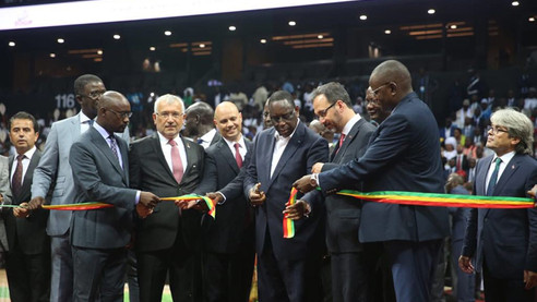 Eximbank'ın finanse ettiği Dakar Arena açıldı