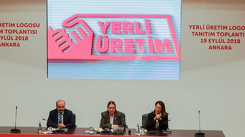 'Yerli Üretim' logosu tanıtıldı