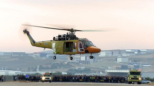 Yerli helikopterin motor gücü test edildi
