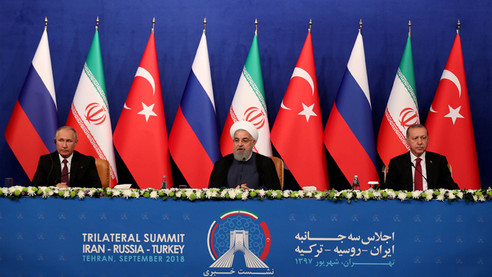 Dünya Tahran zirvesini böyle gördü