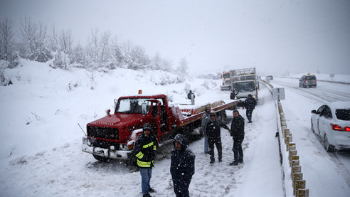 Bolu Dağı geçişi ulaşıma kapandı