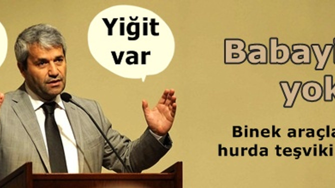 Binek araçlara da hurda teşviki geliyor