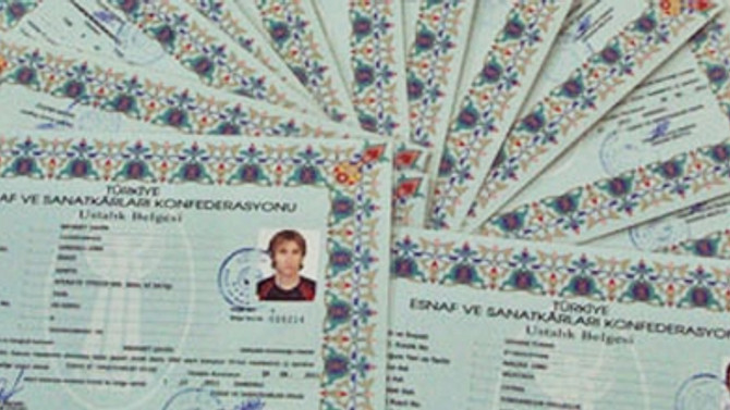 Oda kaydında ustalık belgesi istenmeyecek